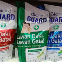 biore guard Biru