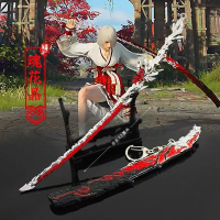 Đồ Chơi Kiếm Kim Loại, Mô Hình Vũ Khí Pha Lê Hoa Tâm Hồn Da Katana Xung Quanh Cuộc Sống, Đồ Trang Tr