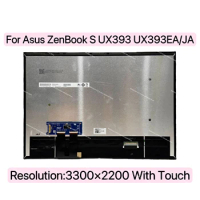 LCD Touch Screen Replacement Assembly 13.9 Inch B139KAN01.0 LED Display For ASUS Zenbook S UX393 UX393EA UX393JA