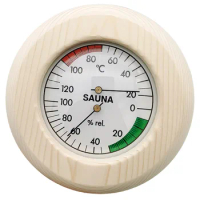2-in-1 Sauna Thermometer Hygrometer Indoor Wood Thermo-Hygrometer Thermometer Hygrometer