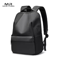 Mark Ryden Mark Ryden MR9809 Tas Ransel Backpack Laptop Waterproof 15.6 Inch USB - BLACK