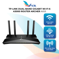 Thiết bị định tuyến mạng không dây TP-Link Router Wifi 6 Dual-Band Gigabit A3000 Router Archer AX53 