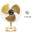 Quạt bàn KDK A40B(GD) - Vàng, 15.75 inches, 3 cánh, Điều chỉnh chiều cao, Điều khiển từ xa