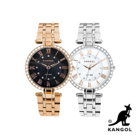 KANGOL 英國袋鼠 輕奢優雅羅馬環鑽錶 / 手錶 / 腕錶 (3款可選) KG73434
