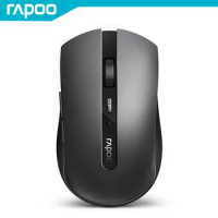 original RAPOO 7200M Mouse Multi-Mode 2.4G Wireless Bluetooth 3.0/4.0 1600DPI Ergonomic Silent Mouse for Computer PC Laptop
