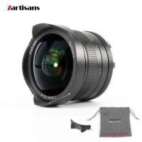 7artisans 7.5mm F2.8 APS-C Wide Angle Fisheye Fixed Lens for Canon EOS-M Mount Camera