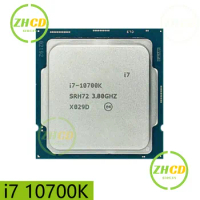 Intel Core For I7-10700K i7 10700K 3.8GHz Octa-core 16-thread CPU Processor L2=2M L3=16M 125W LGA 1200