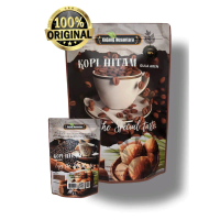 Kopi Hitam Gula Aren Kujang Nusantara Coffee Robusta 500gr - 100% Asli Gula Aren Organik - Bubuk mur