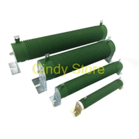 Power Coated corrugated Wire-wound Resistor 5% Fixed Type Tubular Shaped Pipple Winding Resistor 5000W