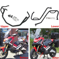Motorcycle Engine Guard Highway Crash Bar For HONDA X-ADV750 XADV 750 2017-2020 Upper And Lower Bumpers Body Protection