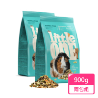 【Little one】天竺鼠飼料 900g/包；兩包組(豚鼠 荷蘭豬 天竺鼠 幼天 成天)
