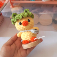 Amigurumi Froggy Duck/ Boneka Rajut Froggy Duck