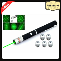 Green Laser Pointer Pen 5mW Laser High Power 532n Tactical Starry Adjustable Focus Long Range Match