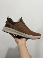 BEST SELLER SEPATU PRIA SKECHERS CROWDER TAN ORIGINAL 210242TAN 46
