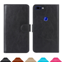 Luxury Wallet Case For Oukitel Mix 2 PU Leather Retro Flip Cover Magnetic Fashion Cases Strap