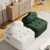 Folding sofa bed dual-purpose single person new internet famous small sofa, simple 80cm small Japanese style puff sofa bed