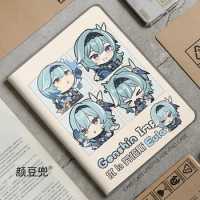 Eula Anime Genshin Impact For Samsung Galaxy Tab S9 Lite 8.7 2021Case SM-T220/T225 Tri-fold stand Cover Galaxy Tab S6Lite S8 S7