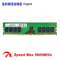 SAMSUNG DDR4 32GB 16GB 8GB PC4 5600Mhz 288PIN U DIMM for Computer PC Desktop Memory Support 8G 16G 32G