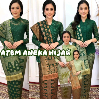 ANEKA ATBM / SONGKET MESIN HIJAU TERBARU / ILHAM SONGKET
