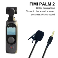 Suitable for FIMI PALM 2 Gimbal Camera Palm2 3.5mm Noise Reduction Microphone 3-Pole Interface Photography Accessories In Stock