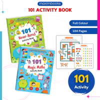 MIND TO MIND | 101 Activity Book | 101 Never-Bored Activity Game | Magic Maths Activity Book | 104 P