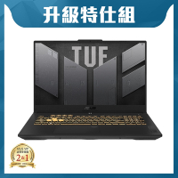 ASUS FX707VV 17.3吋電競特仕筆電 (i7-13620H/RTX4060/16G+16G/512G+1T/TUF Gaming F17 御鐵灰)