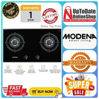 KOMPOR TANAM MODENA BH-1725 ACBK BH1725 BH 1725ACBK TRIPLE RING BURNER MODENA BUILT IN HOB KOMPOR MO