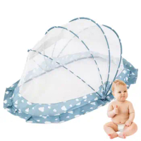 Baby Crib Net Portable Stable Crib Mesh Foldable Universal Dense Crib Canopy Baby Supplies For Hospitals Nursery Rooms Bedrooms