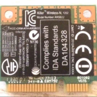 Wireless Adapter Card for Killer Bigfoot Wireless-N 1202 AR5B22 N1202 Mini PCI Express Dual Band WLAN Bluetooth