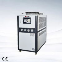 PQ-ZL10A 10HP Industry Instant Cooling Milk Chiller Aquarium Chillers Air Water Cooled Machine Water Cooling Chilling System