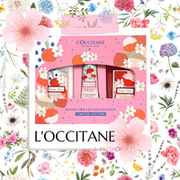 【L'OCCITANE】歐舒丹 荔枝櫻花身體 三件組禮盒｜媽媽的購物季 享最高折$1100 母親節限定