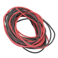 ALLiSHOP 12# AWG 12AWG Flexible Silicone Wire Cable Soft High Temperature Tinned Copper Electrical Wires