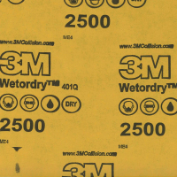 【3M】高耐磨水砂紙5張-2500號