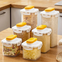 Grain Storage Jar Food Grade Starch Raw Flour Sealed Jar Kitchen Sugar Storage Box Bean Storage Jar 