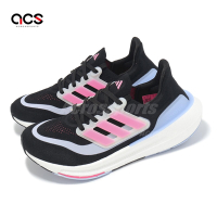 adidas 慢跑鞋 Ultraboost Light W 女鞋 黑 粉紅 緩震 運動鞋 愛迪達 IE1764