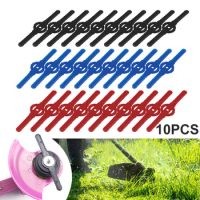 10pcs Plastic Blades Replacement For Garden Lawn Mowers Electric Grass Cutter Trimmer Garden Set Mower Battery Trimmers Blade