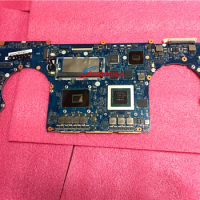 Original FOR ASUS GL502VT LAPTOP MOTHERBOARD GL502VT MAINBOARD WITH I7-6700HQ AND N16E-GT-A1 GTX970M 100% Test OK