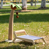 Coconut Tree Island Cat Climbing Frame Large Cat frame Cat Litter Cat Tree One with Jumping Platform Cat With Scratching Post