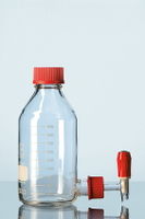 《實驗室耗材專賣》德國  DURAN 蒸餾水瓶 附GL45螺旋蓋 2000ML 實驗儀器 試藥瓶 玻璃儲存瓶