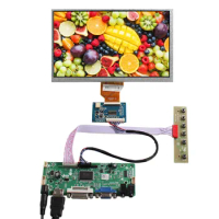 HD-MI DVI VGA LCD controller Board with AT090TN10 9" 800X480 TFT-LCD For Digital Photo Frame,Portable DVD Player etc.