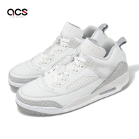 Nike 休閒鞋 Jordan Spizike Low 男鞋 米白 灰 爆裂紋 喬丹 低筒 HQ3602-121