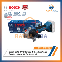 Bosch GWS 18V-8 Professional Gerinda Tangan Cordless 4” (100 mm) – Unit Only / Solo in Carton