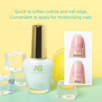 AS BPOM Pelunak Kutikula Liquid 15ml & 60ml Softener Kuku Nail Art Merawat Kuku dan Membantu Proses 