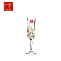 RCR義大利進口OPERA系列 無鉛水晶玻璃歐式古典香檳杯氣泡酒杯130ml