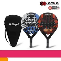 RACKET PADELBALL Raket Tenis CARBON STELLAR RAKET PADEL KARBON MATE BONUS TAS