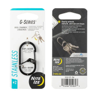 แนะนำ Nite ize (VAE8Z ลด125ขั้นต่ำ350)Nite Ize G-Series #2  พวงกุญแจอเนกประสงค์ พวงกุญแจรถ