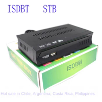 Best-Selling HD ISDBT Free-to-Air Digital TV Receiver Set-Top Box - Brazil Philippines