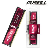 PUSKILL FUSE DDR5 Memoria RAM 32GB 16GB 8GB 1.1V 4800MHz 5600MHz 288-PIN PC5 Desktop Computer UDIMM Memory