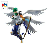 MegaHouse MH GEM Digimon Adventure Angemon Takaishi Takeru Official genuine figure anime gift collectible model toy Christmas