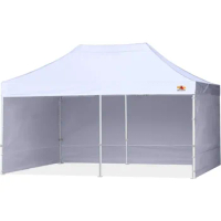 ABCCANOPY Ez Up Canopy Tent with Sidewalls 10X20 Commercial -Series,White